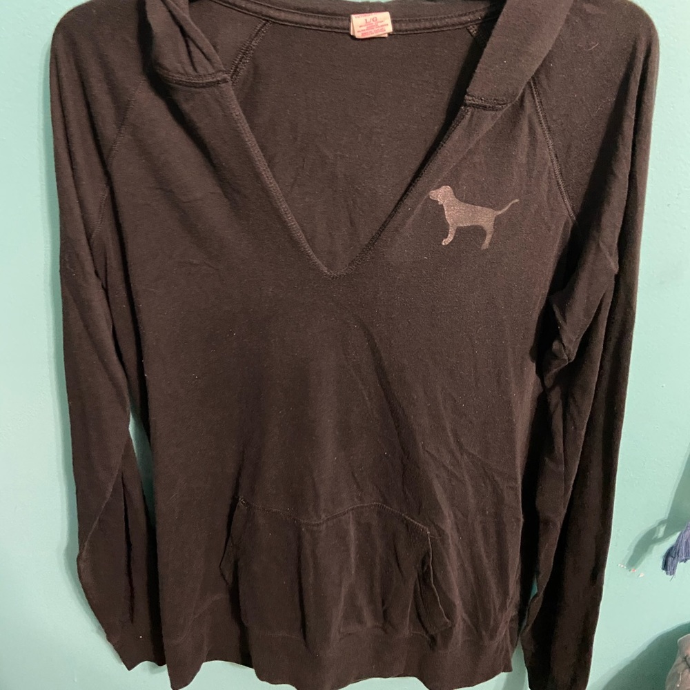 Pink Black Sweater